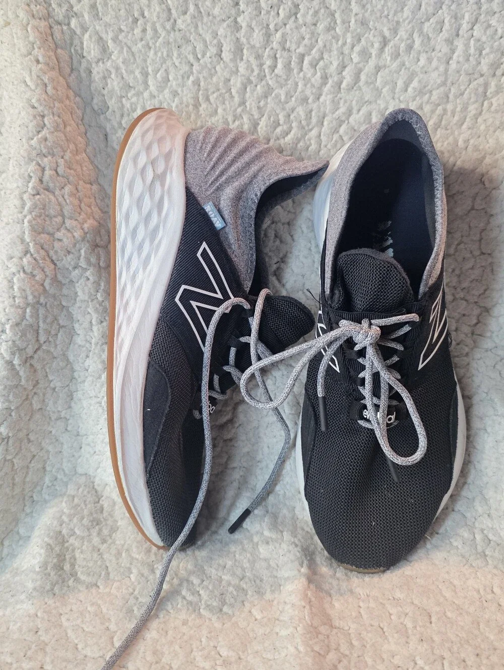 New Balance Women’s Black and Gray Running Sneakers